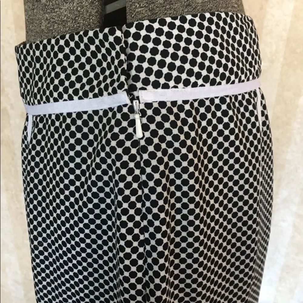 Jones‎ Wear Ribbon Trimmed Polyester Skirt